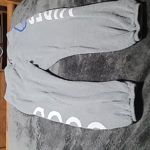 Good vibes, Grey sweat pants womens size Medium.